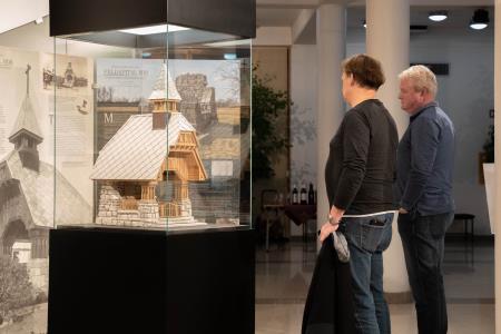 Odprtje razstave; Foto: Mariia Bortiakova, arhiv Občine Sežana